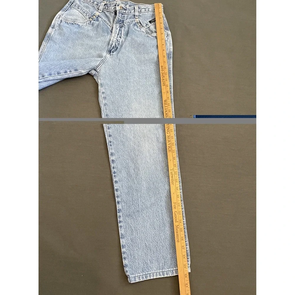 VINTAGE Rockies Jeans Womens 11/12 Long Bareback High Rise Straight Riding